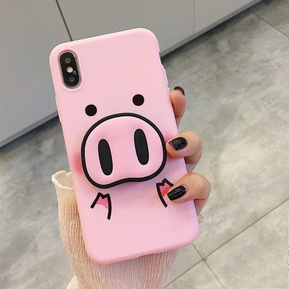 Funny cartoon  Pig iphone cases - Picture 2 of 4